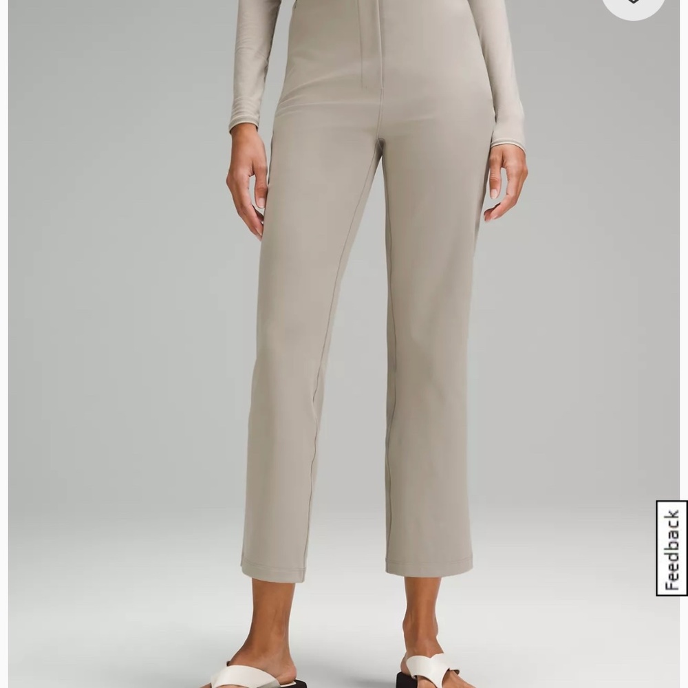 lululemon athletica Beige Cropped Pants